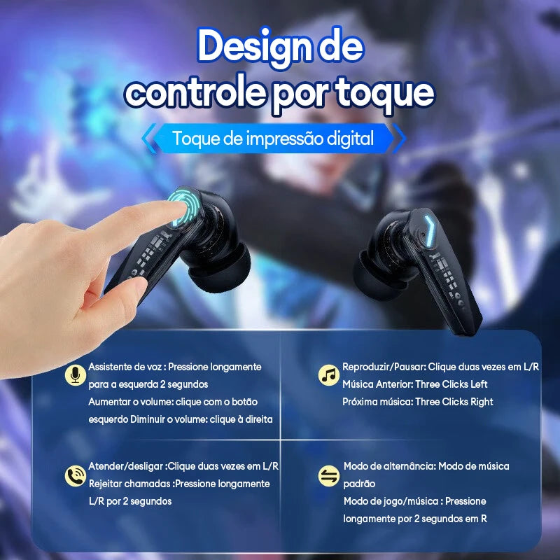 Lenovo GM2 Pro  Bluetooth 5.3 mic 9d surround 6.1
