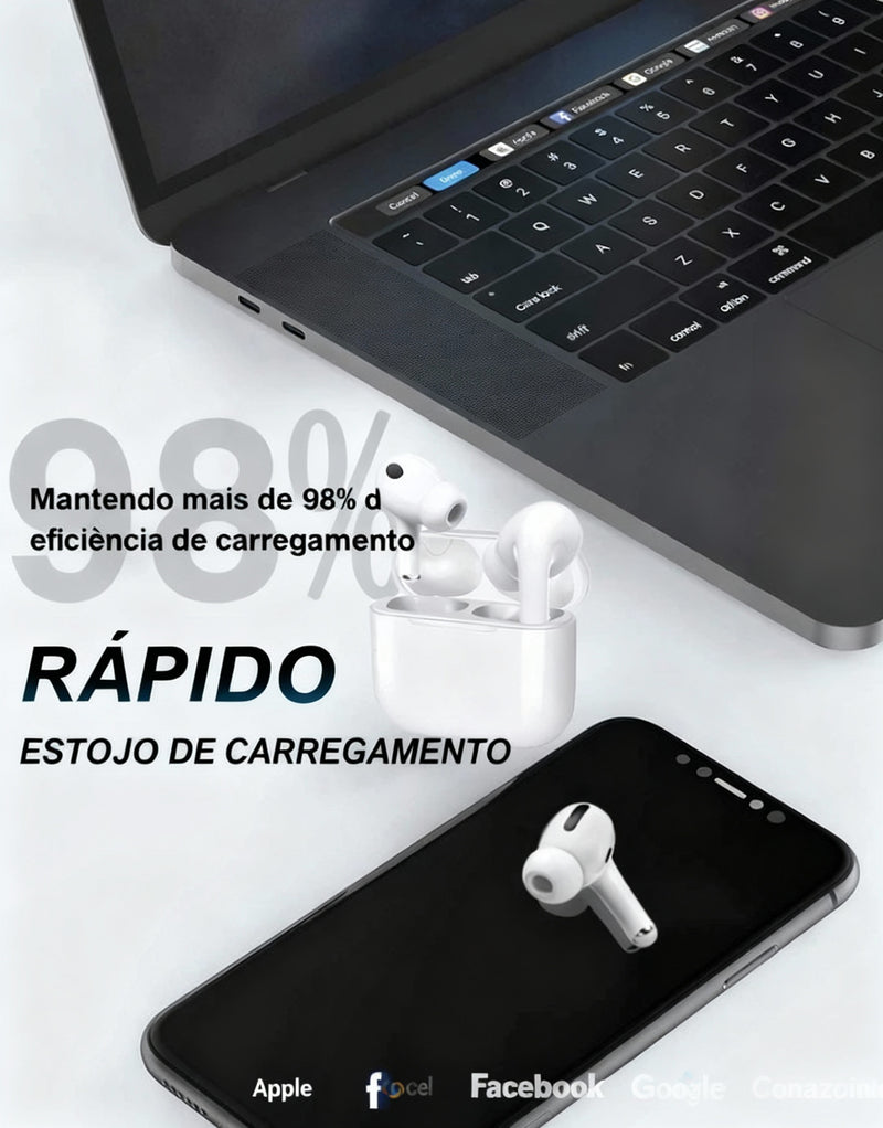 Fone de Ouvido Bluetooth